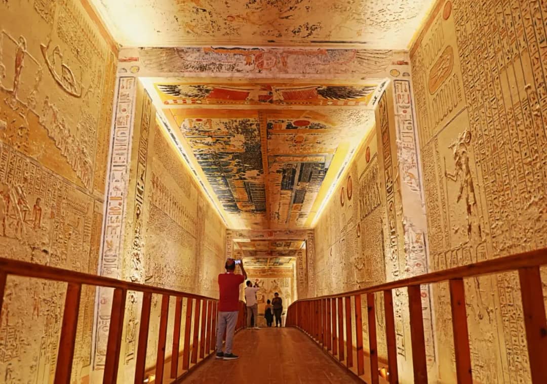 Tumba de Seti I (KV17), Valle de los Reyes, Luxor.