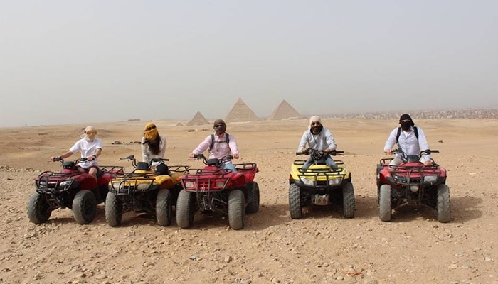 Quad Bike In Giza Pyramids