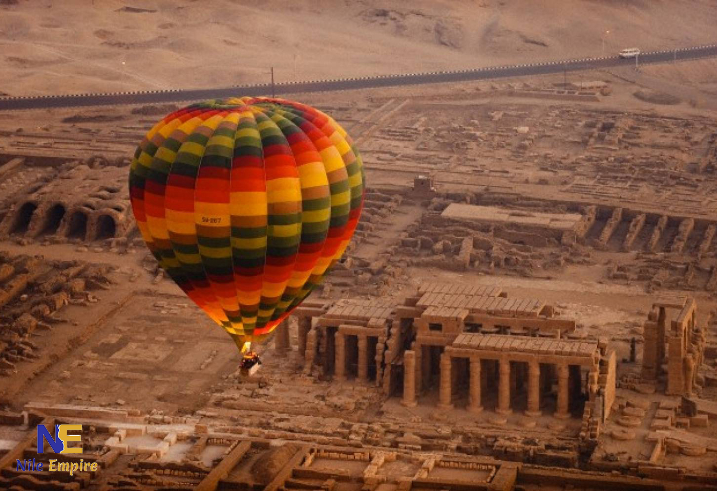 Luxor Hot Air Balloon Ride Nile Empire