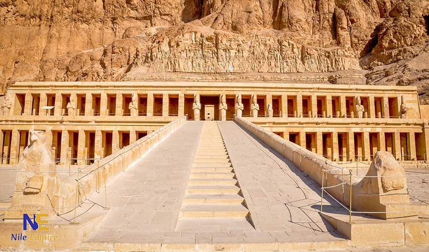 hatshepsut temple front View