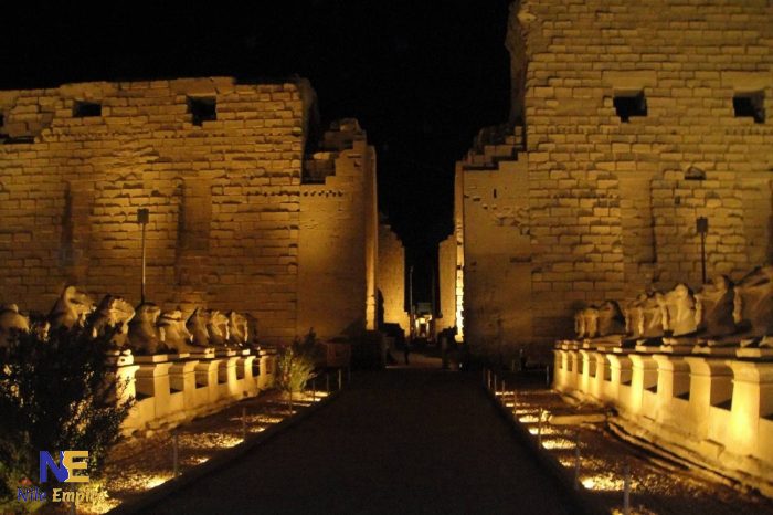 Luxor: Sound and Light Show at Karnak Temple
