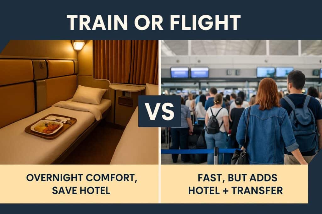 train or flight