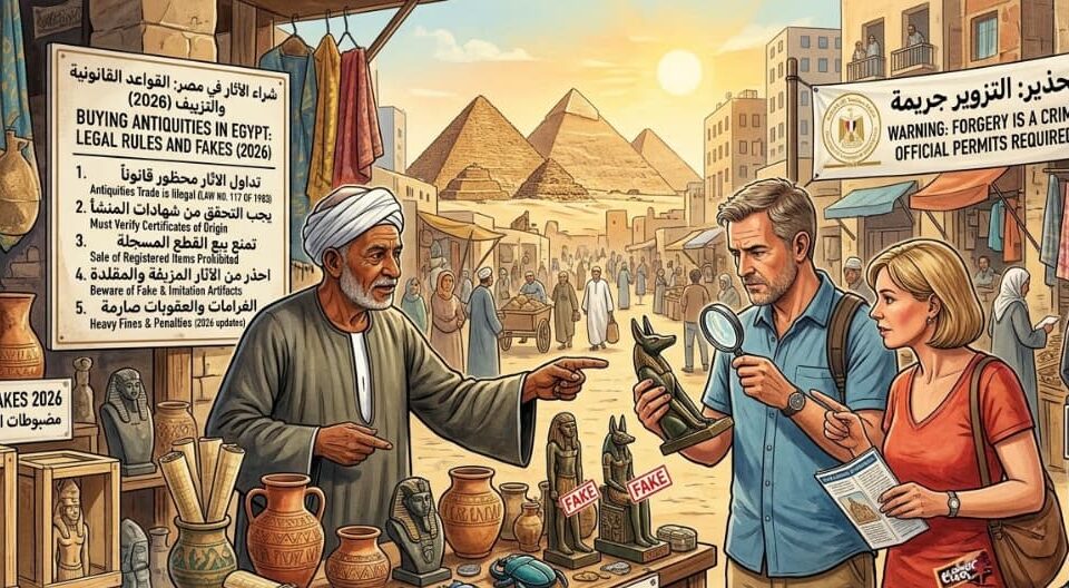 buying antiquities in egypt